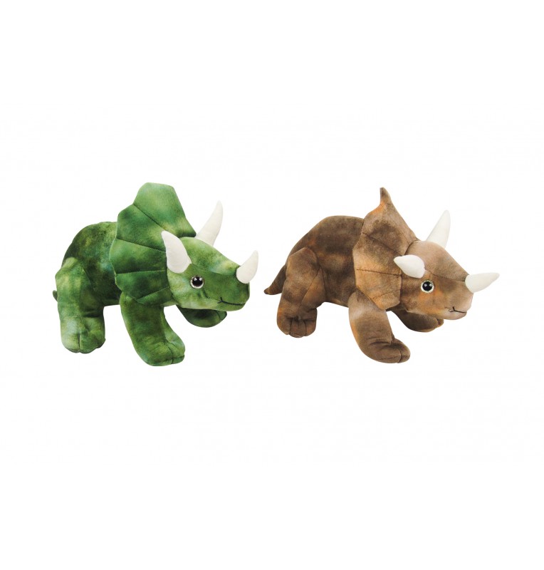 Peluche Dinosaure Triceratops Coloris Grossiste Forest Distribution