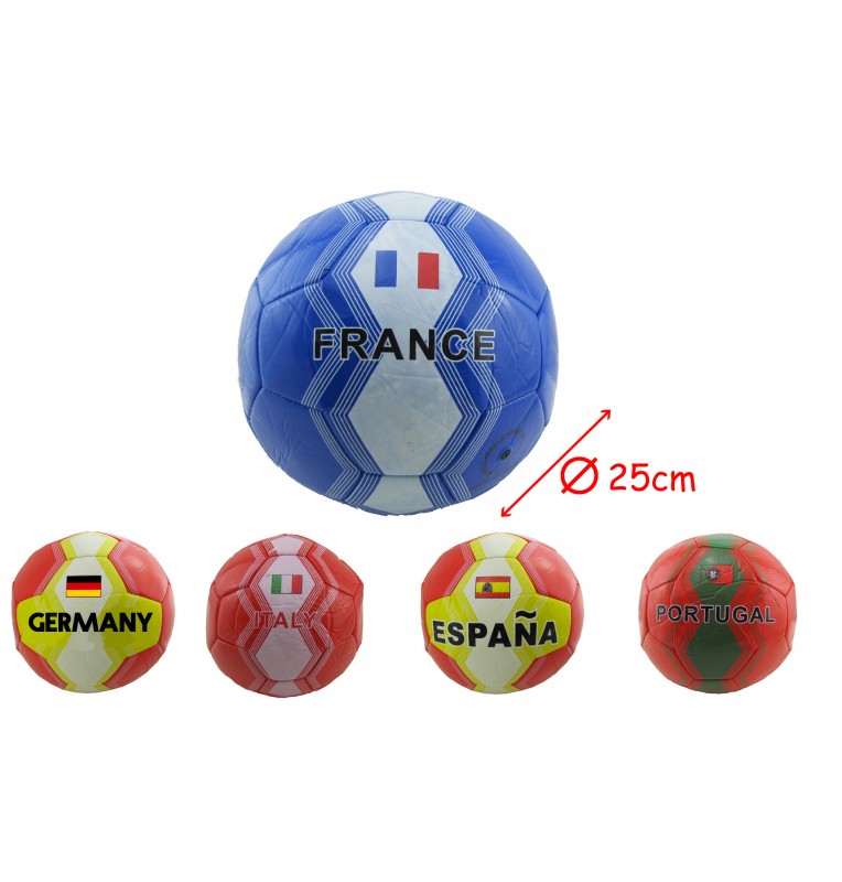 Ballon de Foot Simili Cuir Taille 5 France - Coti Jouets grossiste