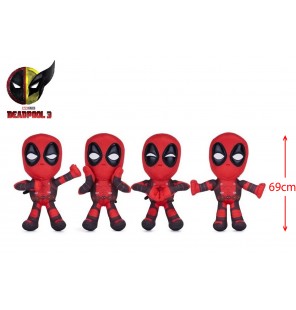 PELUCHE DEADPOOL 4 ASSORTIS TAILLE 7