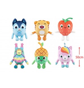 PELUCHE PINATA 6 ASSORTIS TAILLE 7