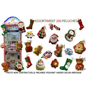 MIX 200 PELUCHES DE NOEL -...