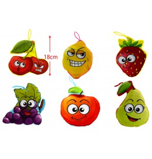 PELUCHE FRUIT 6 ASSORTIS