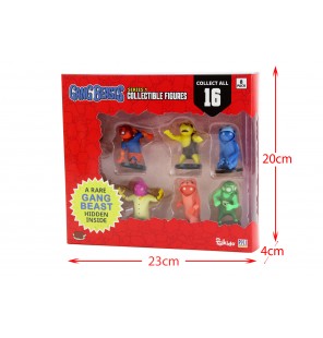 SET 8 FIGURINES GANG BEASTS